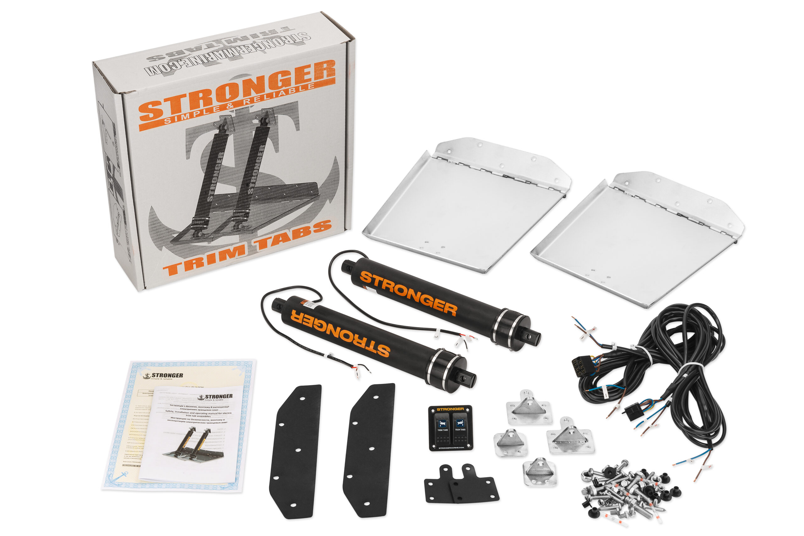 electric trim tabs STRONGER