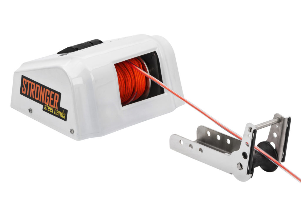 anchor winch with free release of anchor STRONGER